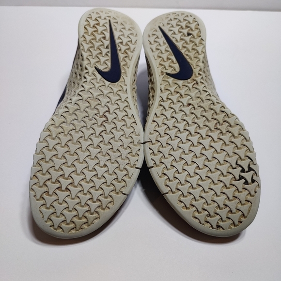 Nike Metcon 4 Metallic Navy Athletic Sneakers Women's Lace Up Shoes Size 10 - Picture 8 of 9